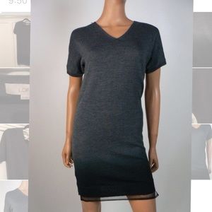 {NEW} OMBRÉ 100% merino wool sweater dress